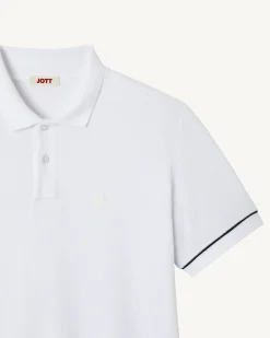 Kleding-JOTT Polo Eponge Blanc Neil 901 Blanc