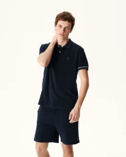 Kleding-JOTT Polo Eponge Marine Neil 104 Navy