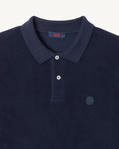 Kleding-JOTT Polo Eponge Marine Neil 104 Navy