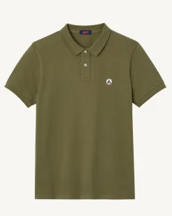 Kleding-JOTT Polo Homme En Coton Biologique Army Marbella 255 Army
