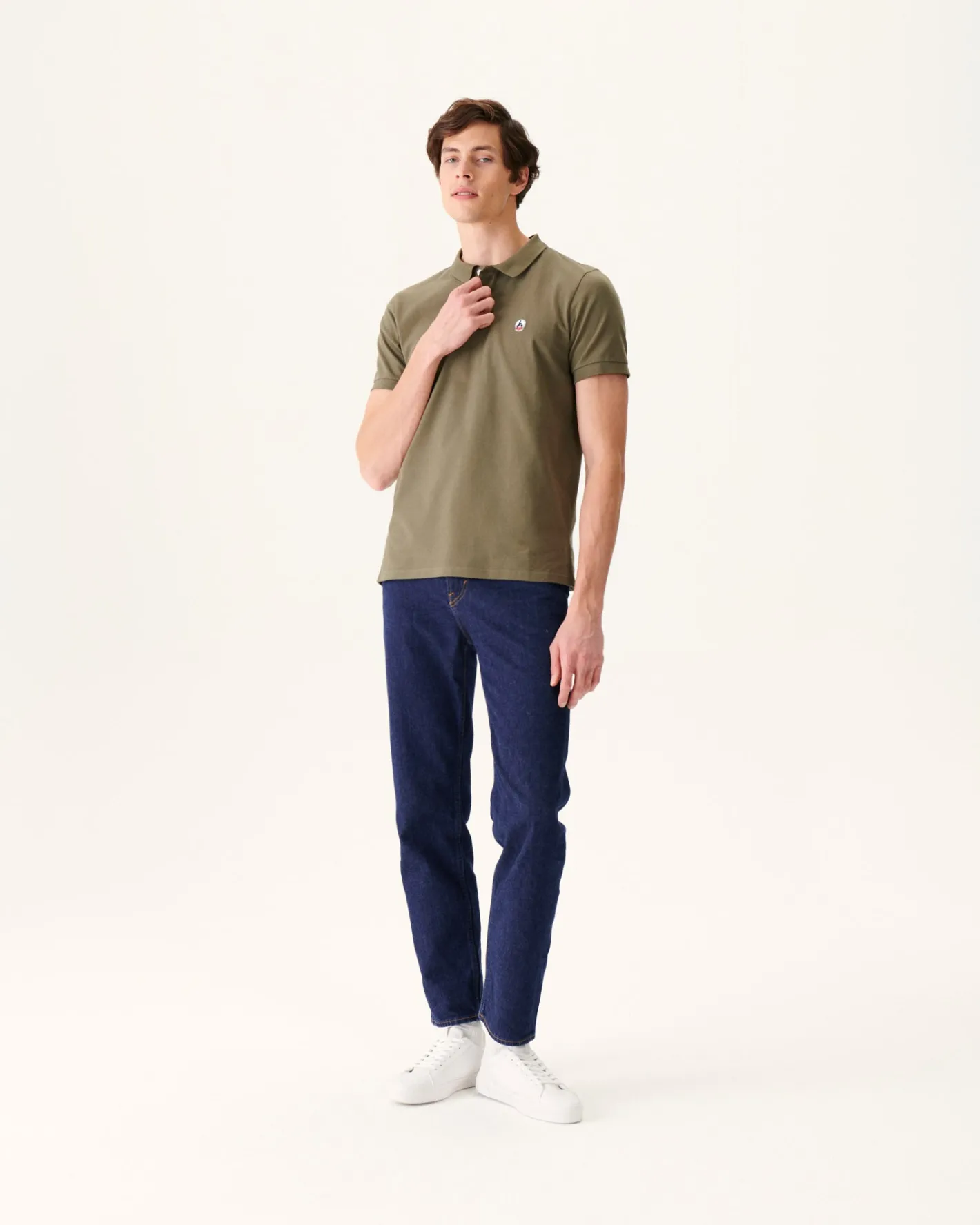 Kleding-JOTT Polo Homme En Coton Biologique Army Marbella 255 Army