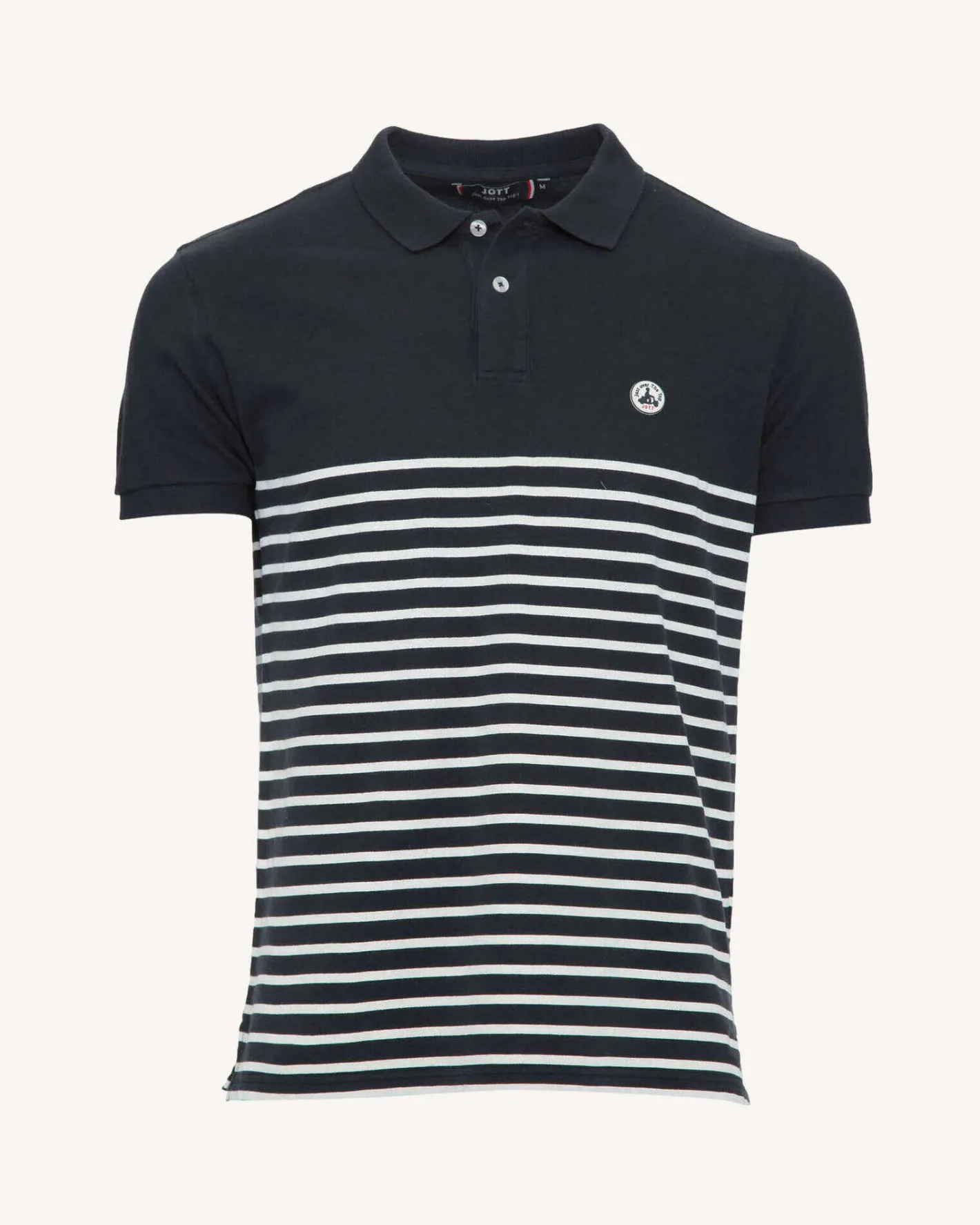 Kleding-JOTT Polo Manches Courtes Mariniere Marine Cherbourg 928 Mariniere Marine