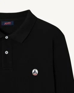 Kleding-JOTT Polo Noir Arcachon 999 Black