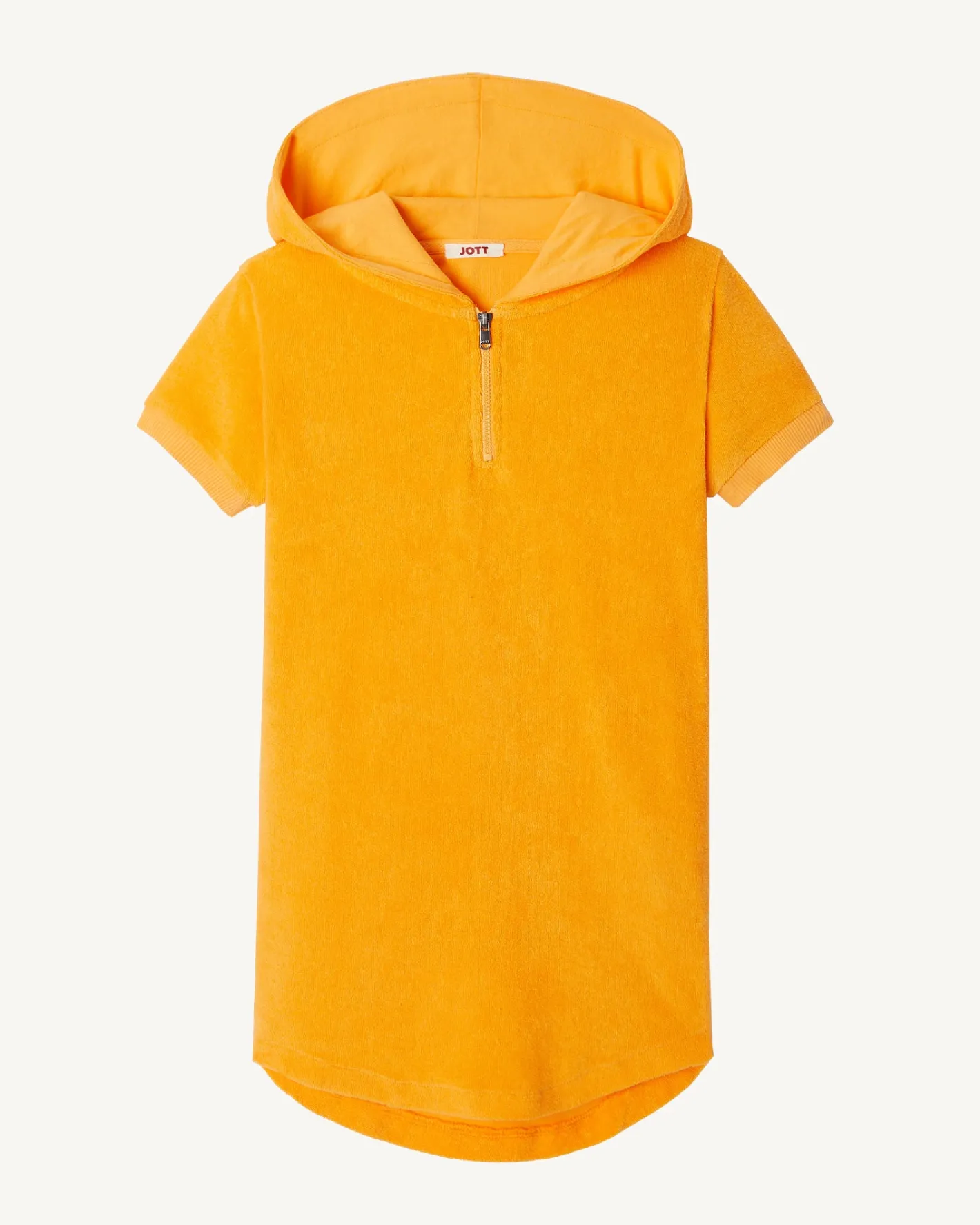 Kleding-JOTT Robe Eponge A Capuche Abricot Enfant Mini 728 Apricot