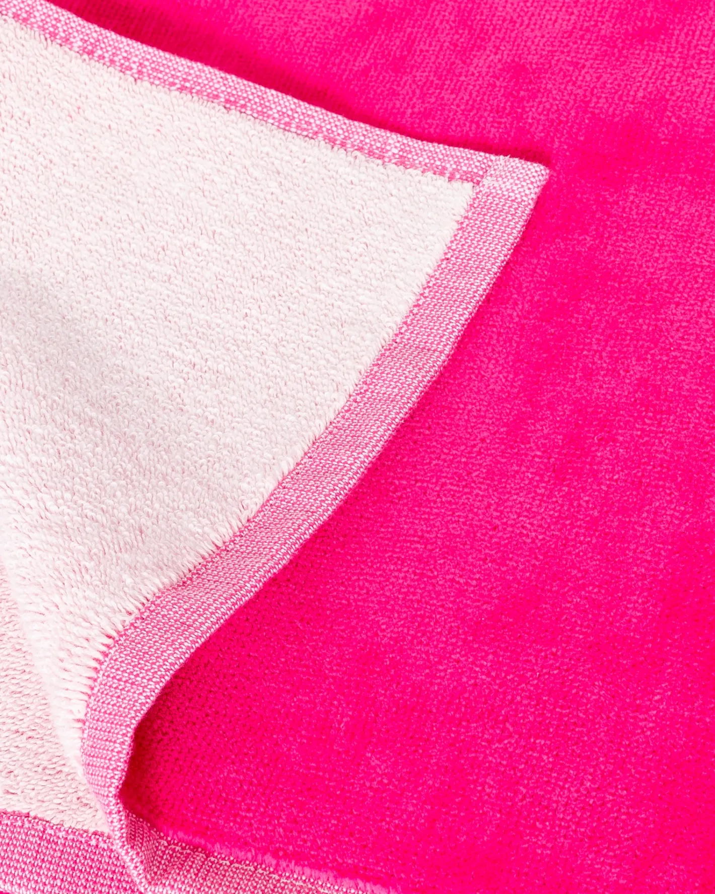 Accessoires-JOTT Serviette De Plage En Eponge Rose Intense Beach 457 Wild Rose