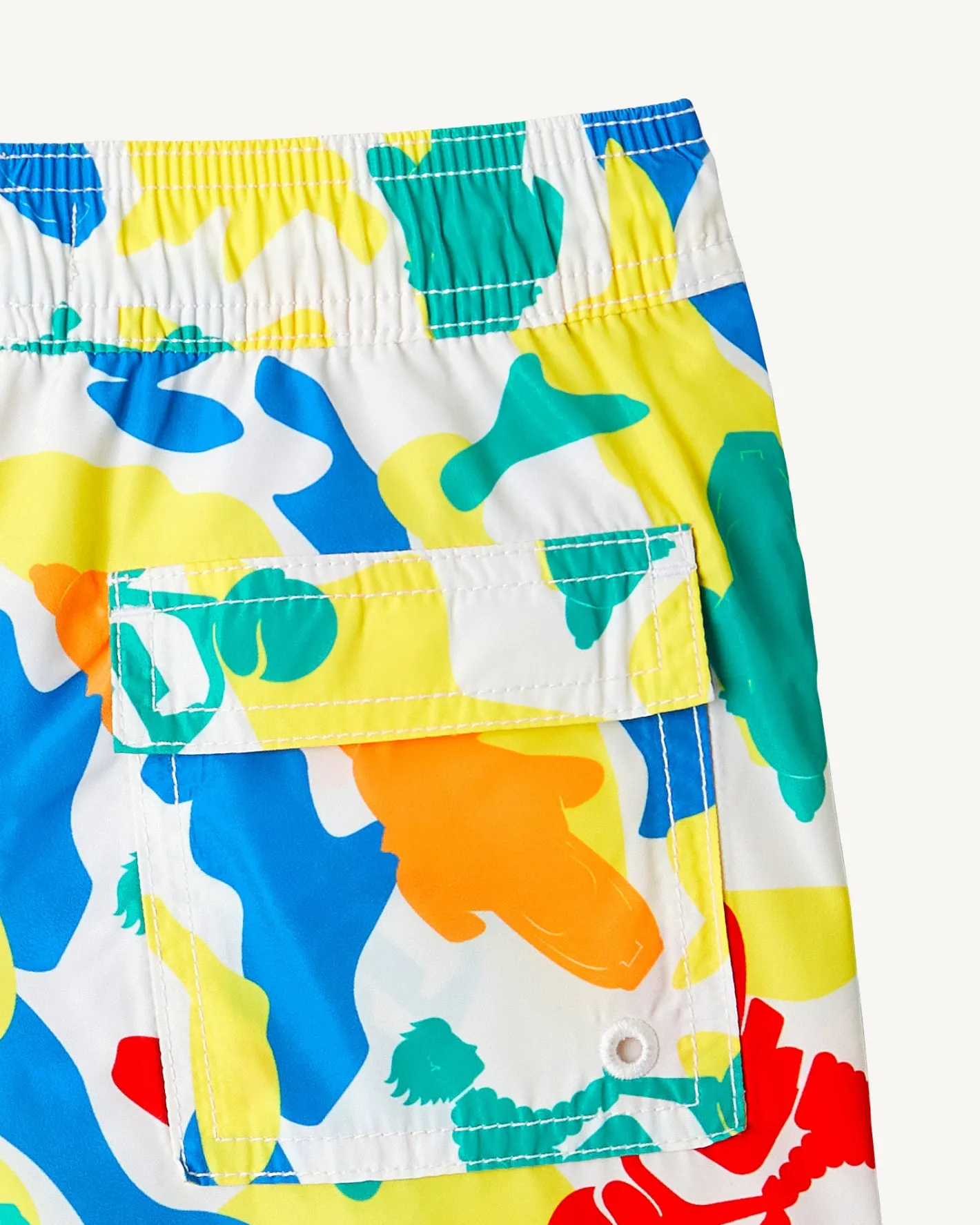 Kleding-JOTT Short De Bain Camo Multico Enfant Cassis 9021 Camo Multico