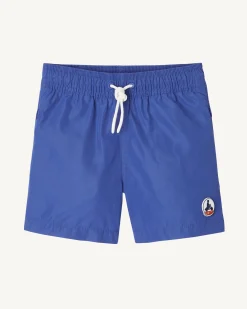 Kleding-JOTT Short De Bain Dark Denim Enfant Cassis 195 Dark Denim