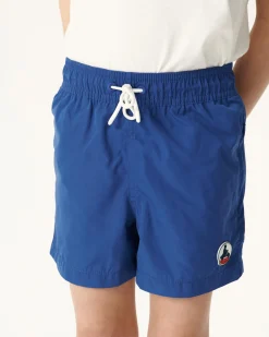 Kleding-JOTT Short De Bain Dark Denim Enfant Cassis 195 Dark Denim