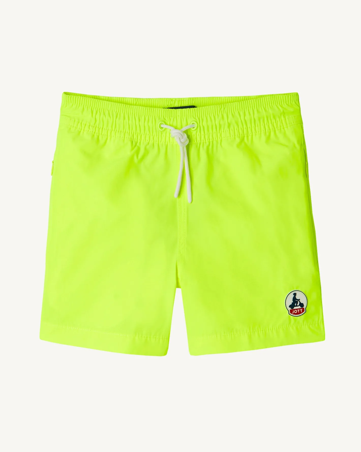 Kleding-JOTT Short De Bain Jaune Fluo Enfant Cassis 615 Fluo Yellow
