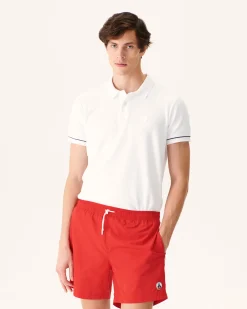 Kleding-JOTT Short De Bain Rouge Vif Biarritz 318 Fire Red