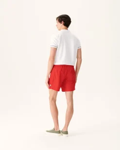 Kleding-JOTT Short De Bain Rouge Vif Biarritz 318 Fire Red