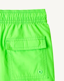 Kleding-JOTT Short De Bain Vert Fluo Enfant Cassis 215 Fluo Green