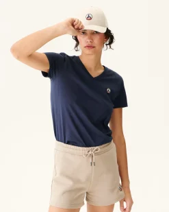 Kleding-JOTT Short En Coton Biologique Beige Barcelona 804 Beige