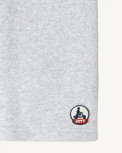 Kleding-JOTT Short Enfant En Coton Biologique Gris Chine Pereira 514 Gris Chine