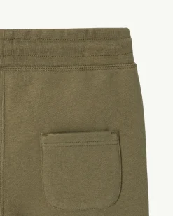 Kleding-JOTT Short Enfant En Coton Biologique Army Pereira 255 Army