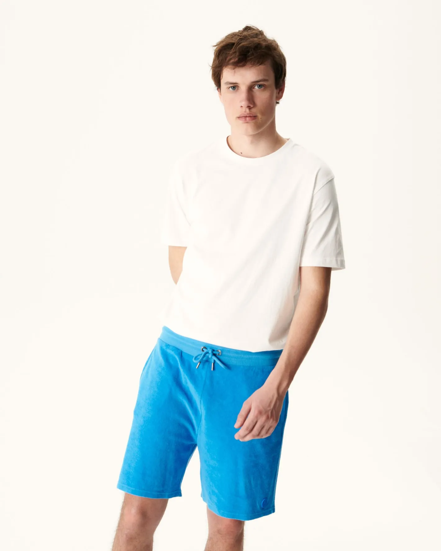 Kleding-JOTT Short Eponge Azur Sebastian 183 Azure