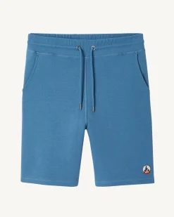 Kleding-JOTT Short Homme En Coton Biologique Bleu Jeans Medellin 140 Blue Jeans