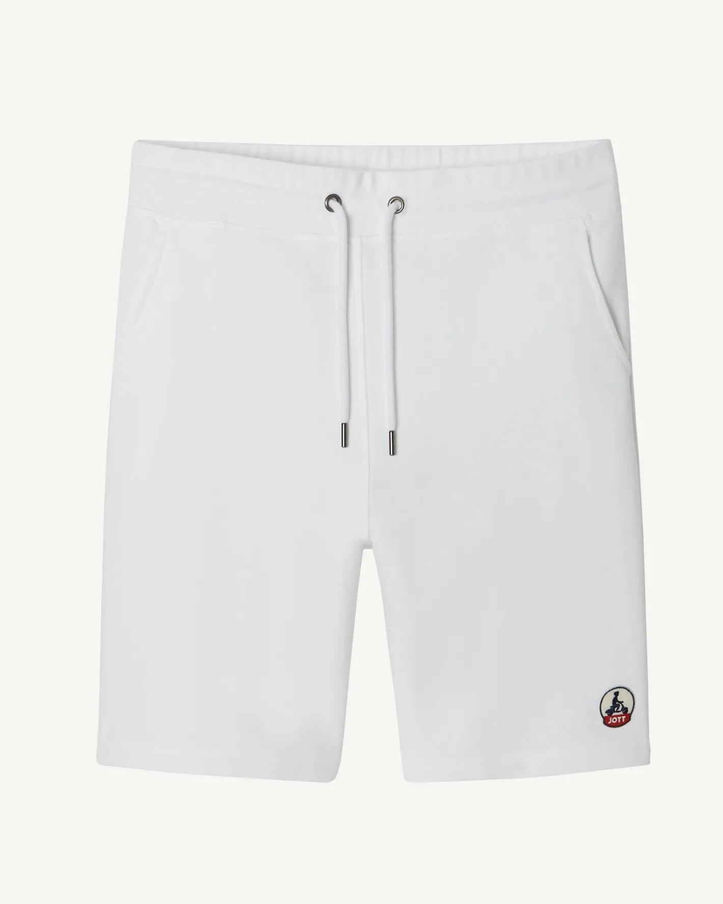 Kleding-JOTT Short Homme En Coton Biologique Blanc Medellin 901 Blanc