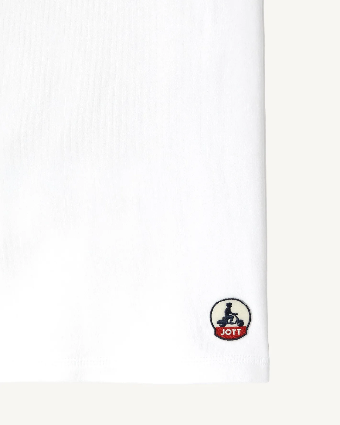 Kleding-JOTT Short Homme En Coton Biologique Blanc Medellin 901 Blanc