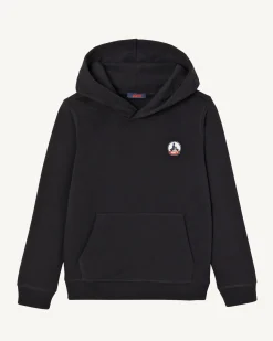 Kleding-JOTT Sweat A Capuche Enfant En Coton Biologique Noir Bilbao 999 Black