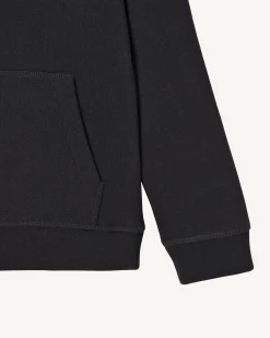 Kleding-JOTT Sweat A Capuche Enfant En Coton Biologique Noir Bilbao 999 Black