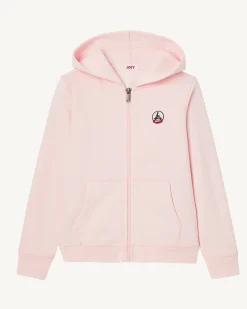 Kleding-JOTT Sweat A Capuche Enfant En Coton Biologique Rose Clair Tijuana 463 Soft Pink