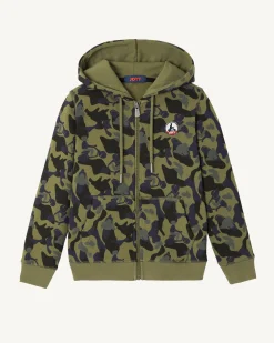 Kleding-JOTT Sweat A Capuche Enfant Print Militaire Tijuana 277 Print Militaire