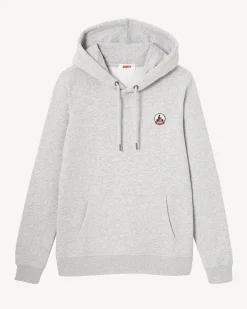 Kleding-JOTT Sweat A Capuche Femme En Coton Biologique Gris Chine Livia 514 Gris Chine