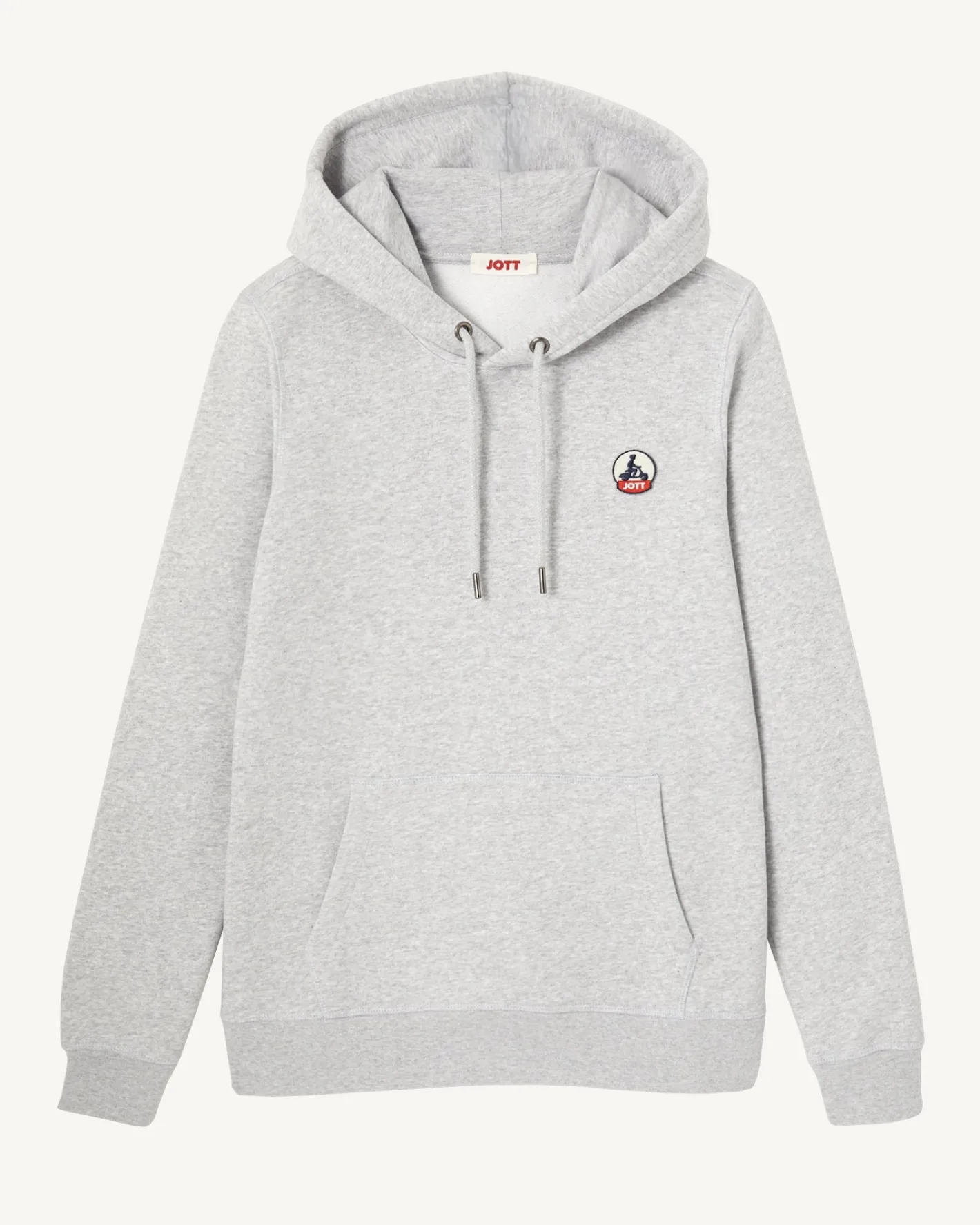 Kleding-JOTT Sweat A Capuche Femme En Coton Biologique Gris Chine Livia 514 Gris Chine