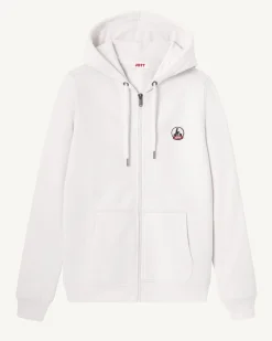 Kleding-JOTT Sweat A Capuche Femme En Coton Biologique Blanc Oaxaca 901 Blanc