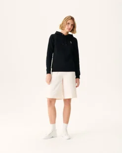 Kleding-JOTT Sweat A Capuche Femme En Coton Biologique Noir Livia 999 Black