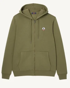 Kleding-JOTT Sweat A Capuche Homme En Coton Biologique Army Mexico 255 Army