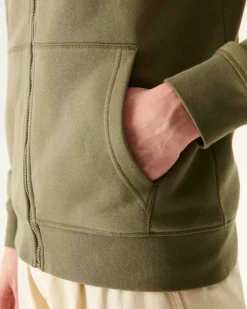 Kleding-JOTT Sweat A Capuche Homme En Coton Biologique Army Mexico 255 Army