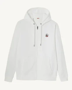 Kleding-JOTT Sweat A Capuche Homme En Coton Biologique Blanc Mexico 901 Blanc