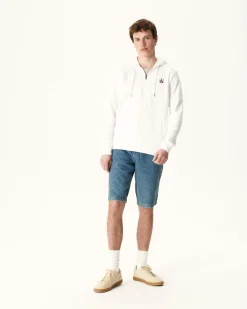 Kleding-JOTT Sweat A Capuche Homme En Coton Biologique Blanc Mexico 901 Blanc