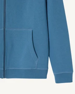 Kleding-JOTT Sweat A Capuche Homme En Coton Biologique Bleu Jeans Mexico 140 Blue Jeans