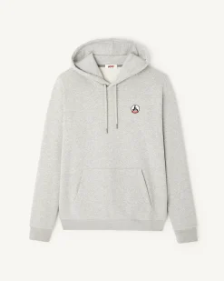 Kleding-JOTT Sweat A Capuche Homme Gris Chine Mataro 514 Gris Chine