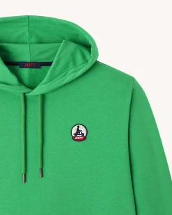 Kleding-JOTT Sweat A Capuche Homme Vert Mataro 241 Vert