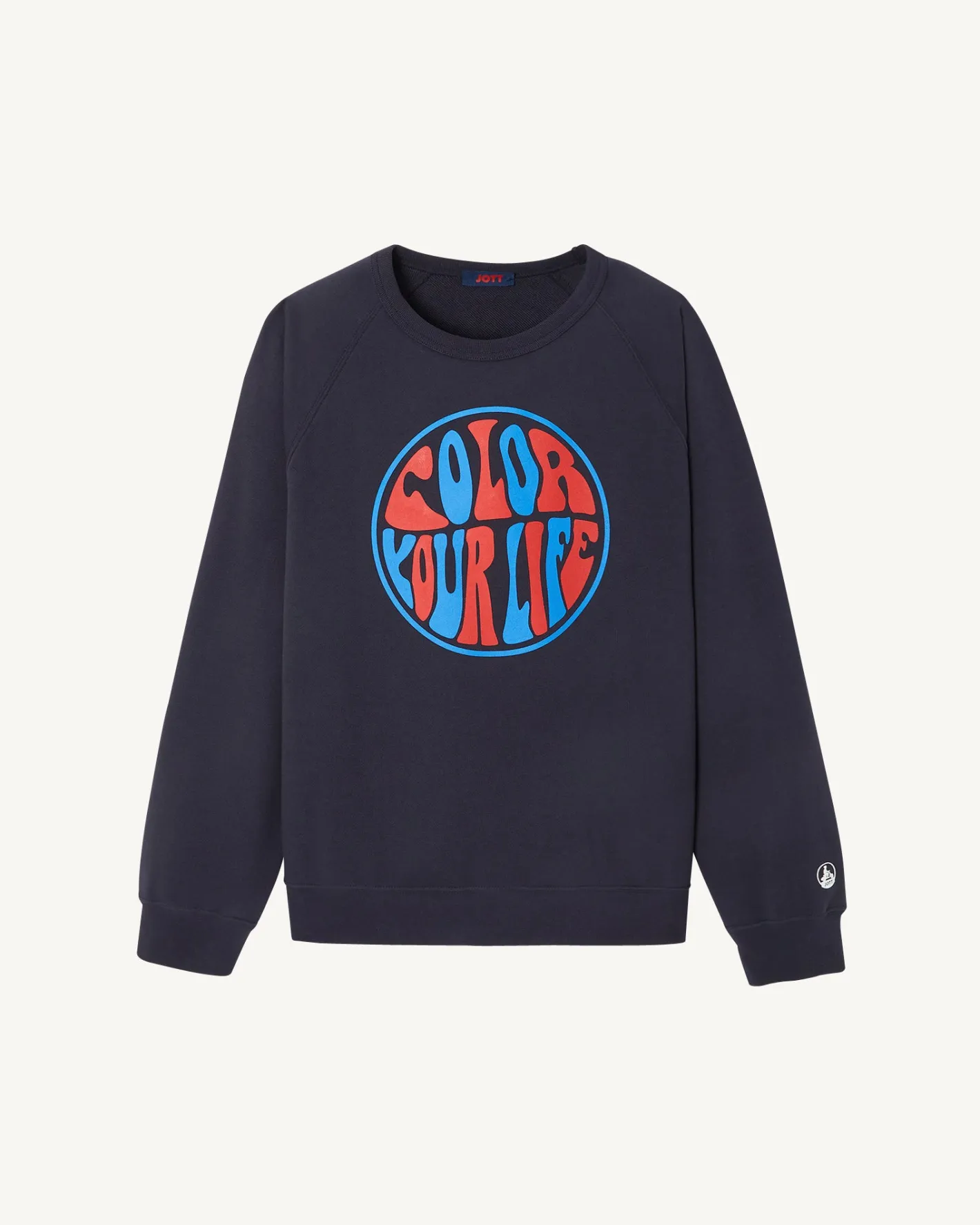 Kleding-JOTT Sweat A Imprime Femme En Coton Biologique Marine Parati 104 Navy