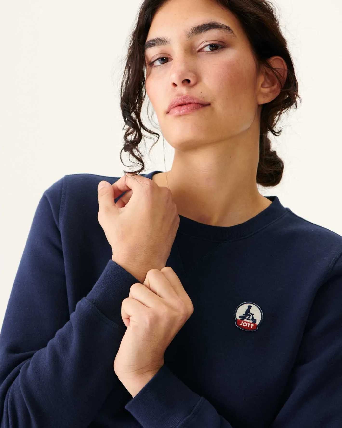Kleding-JOTT Sweat En Coton Biologique Marine Elvas 104 Navy
