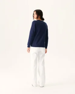 Kleding-JOTT Sweat En Coton Biologique Marine Elvas 104 Navy