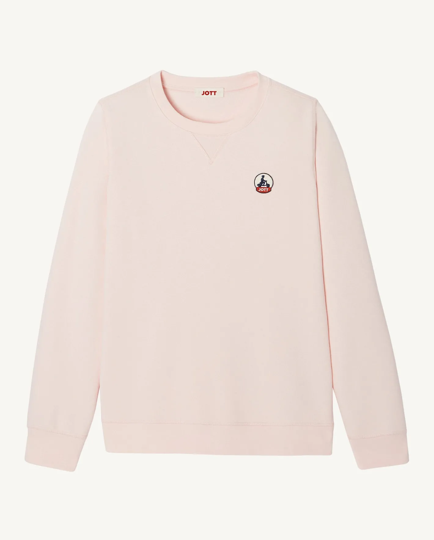 Kleding-JOTT Sweat En Coton Biologique Rose Clair Elvas 463 Soft Pink