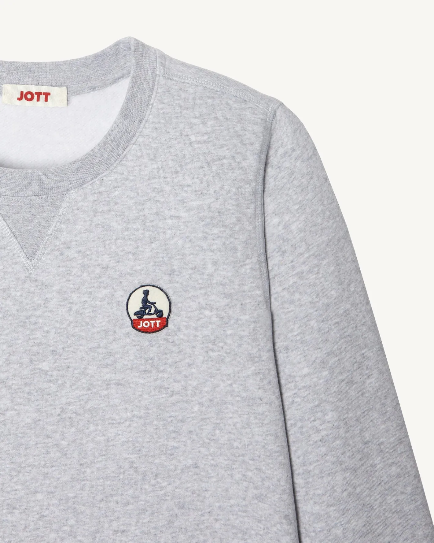Kleding-JOTT Sweat En Coton Biologique Gris Chine Elvas 514 Gris Chine