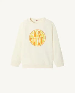 Kleding-JOTT Sweat En Coton Biologique Ecru Enfant Catalan 895 Off-White