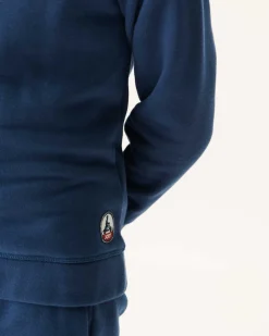 Kleding-JOTT Sweat Enfant Bleu Abysse Bronx 124 Bleu Abysse