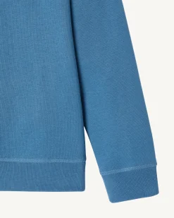 Kleding-JOTT Sweat Enfant En Coton Biologique Bleu Jeans Barcelos 140 Blue Jeans