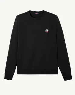 Kleding-JOTT Sweat Homme En Coton Biologique Noir Braga 999 Black