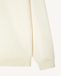 Kleding-JOTT Sweat Homme En Coton Biologique Ecru Bispo 895 Off-White