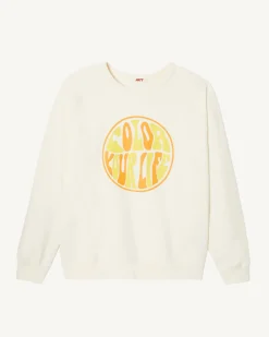 Kleding-JOTT Sweat Homme En Coton Biologique Ecru Camino Funday 895 Off-White