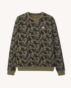 Kleding-JOTT Sweat Homme Print Militaire Braga 277 Print Militaire